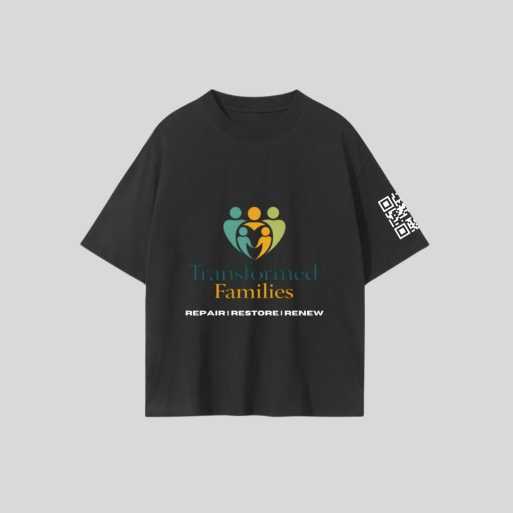 Transformed families Tee - Black